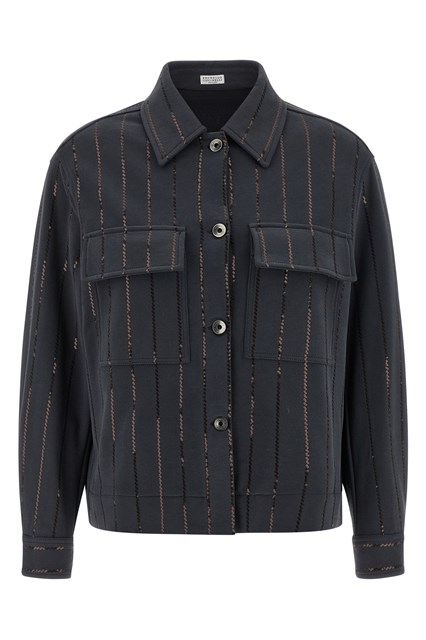 Camicia felpa - Blu (XS)