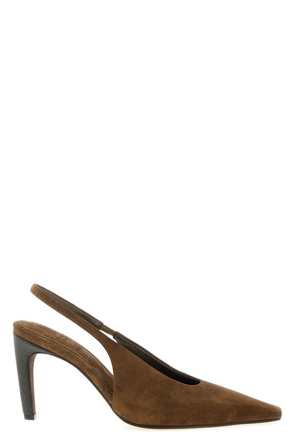 Slingback 'Precious Heels' - Marrone (36)