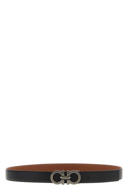 Cintura reversibile 'Gancini' - Multicolor (105 cm)