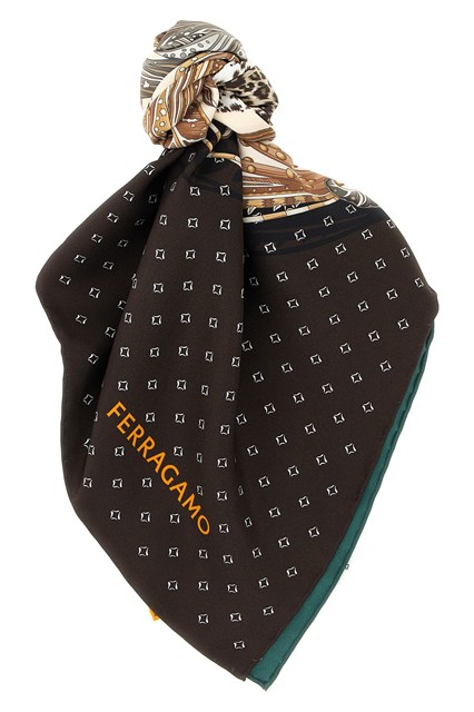 Foulard stampa 'Madras' - Multicolor