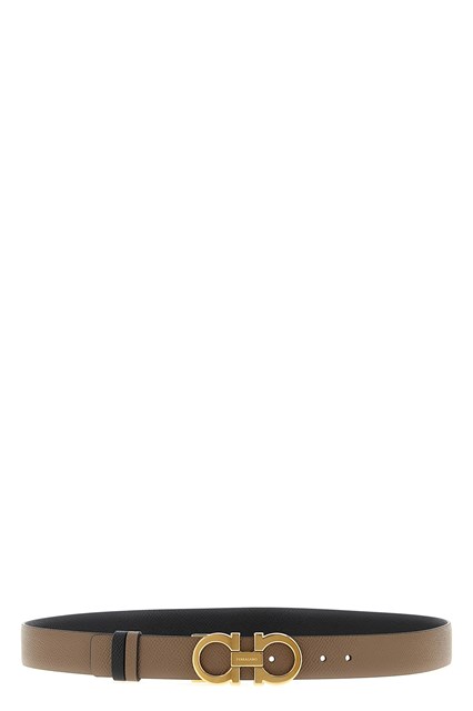 Cintura reversibile 'Gancini' - Multicolor (70 cm)