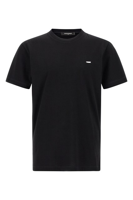 T-shirt targhetta - Nero (L)