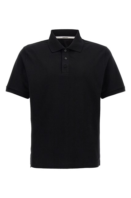 Polo ricamo logo - Nero