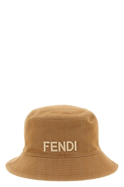 Bucket hat reversibile - Marrone (M)