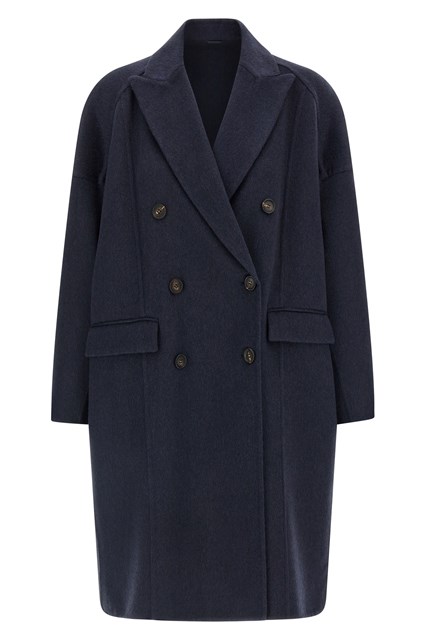 Cappotto cashmere - Blu (36 IT)