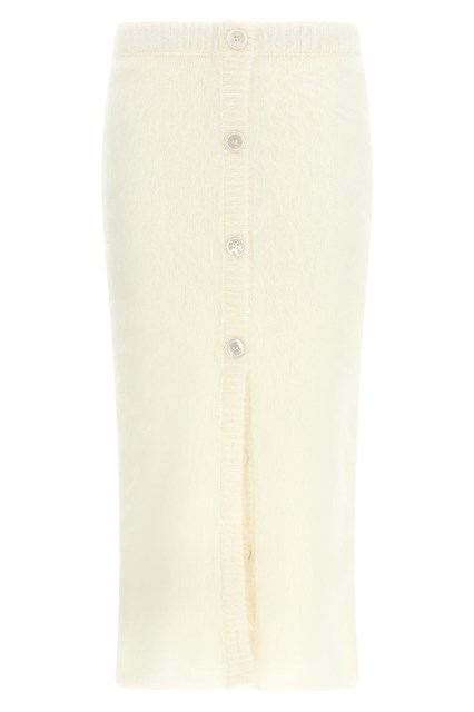 Gonna 'Carded mohair' - Bianco (38 IT)