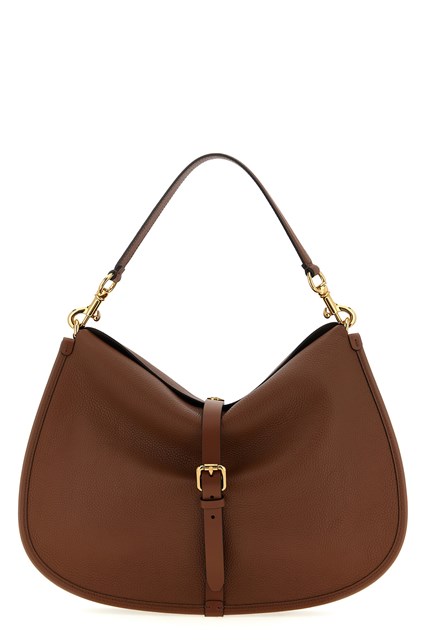 Borsa a spalla 'Pony' XL - Marrone (U)