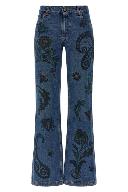 Jeans stampa paisley - Multicolor (25)