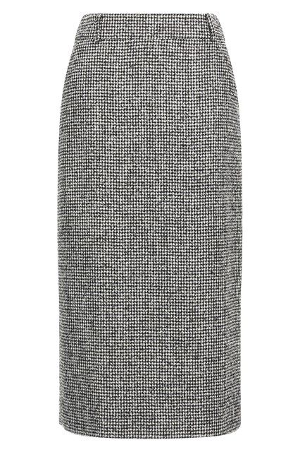 Gonna Longuette - Bianco/Nero (38 IT)