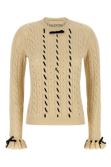 Maglia Valentino Garavani lana - Beige