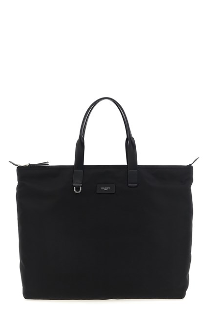 Shopping patch logo grande - Nero (U)