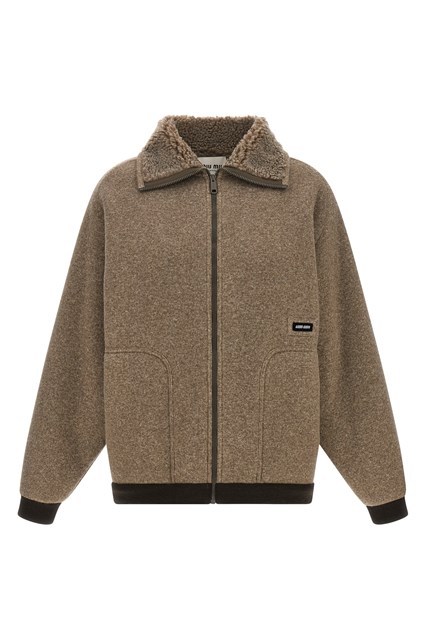 Wool blouson