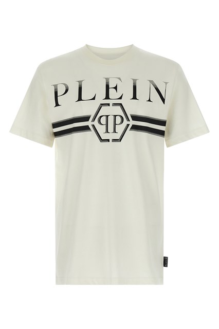 T-shirt 'Stripes' - Bianco (L)