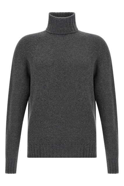 Maglione collo alto - Grigio