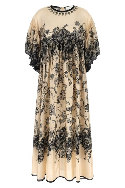 Abito 'Rhiannon Maxi' - Bianco/Nero