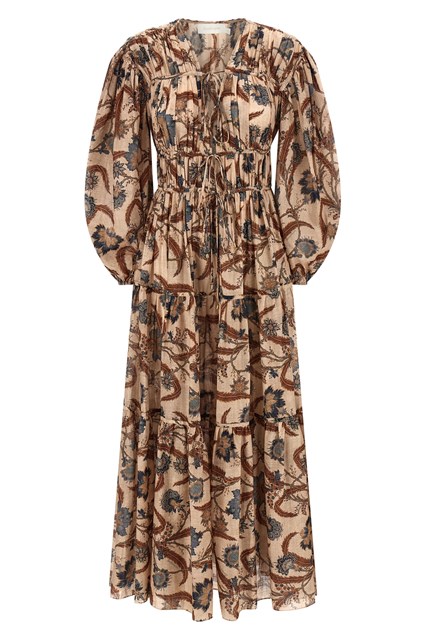 Abito 'Ascension Tie Billow Maxi' - Multicolor