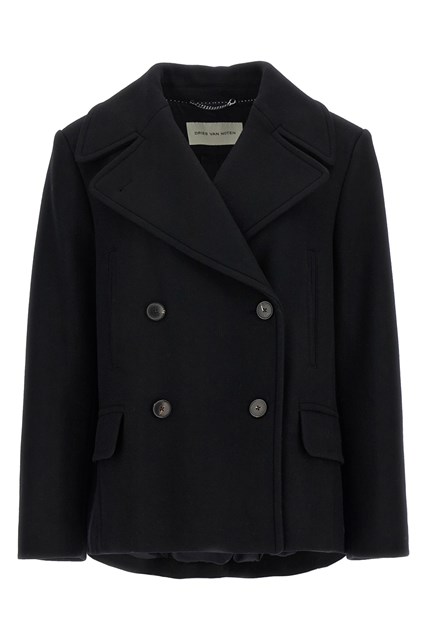 Cappotto 'Vafel' - Nero (XS)