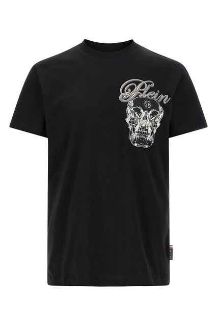 T-shirt 'Glass Skull' - Nero (M)