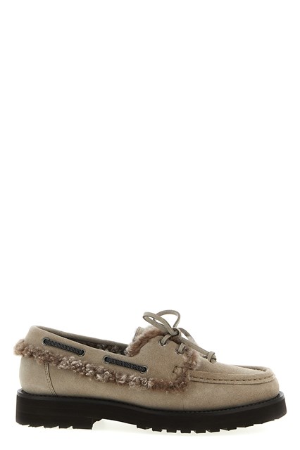 Scarpa da barca 'Precious Insert' - Grigio (37)