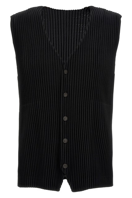 Gilet Plissé - Nero (3)