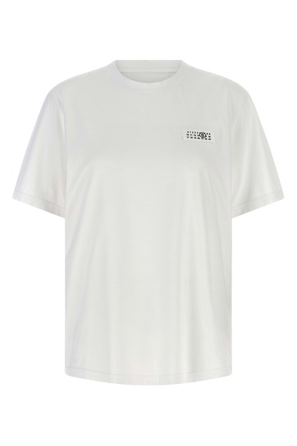 T-shirt 'Numeric signature MM6' - Bianco