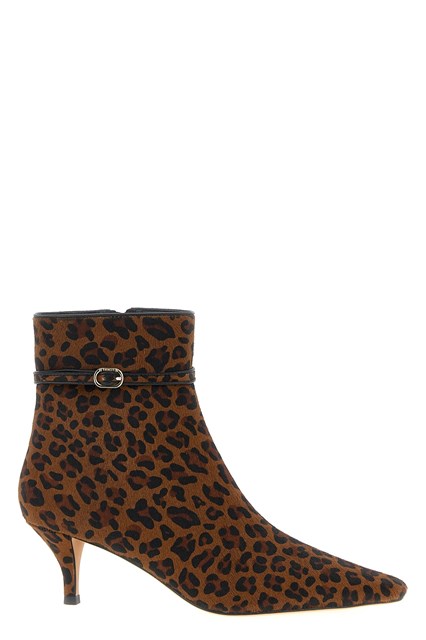 Stivaletto stampa animalier - Marrone (36)