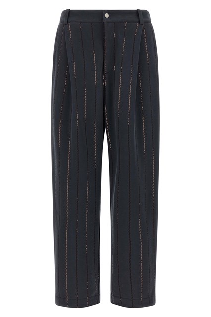 Jogging 'Dazzling Chalk Stripe Embroidery' - Grigio (XXS)