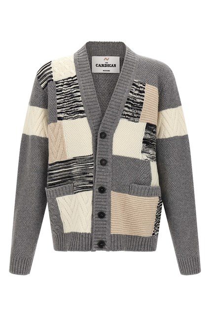 Cardigan patchwork - Beige (50 IT)