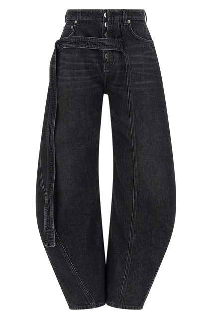 Jeans vita bassa - Nero (26)