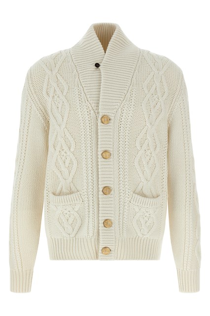 Cardigan cashmere - Bianco (50 IT)