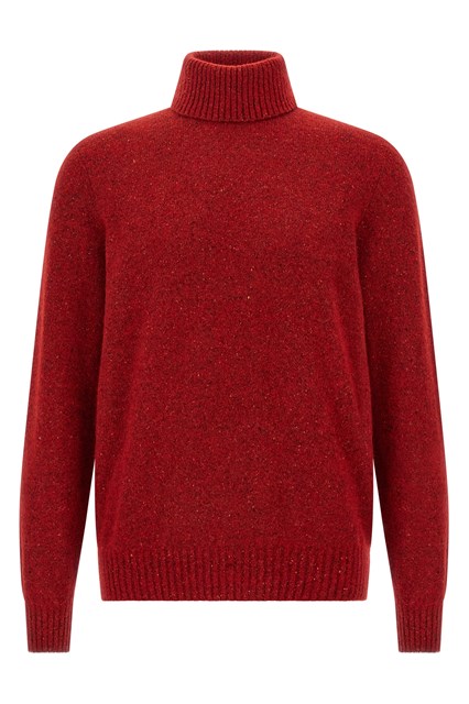 Maglione collo alto - Rosso (48 IT)