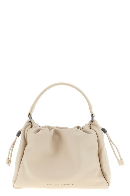 Borsa a mano 'Bucket Mellow' piccola - Beige