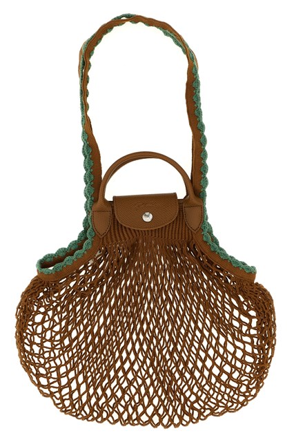 Borsa a spalla 'L Le Pliage Filet' - Marrone (U)