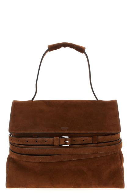 Borsa a spalla 'Tie Me' - Marrone (U)