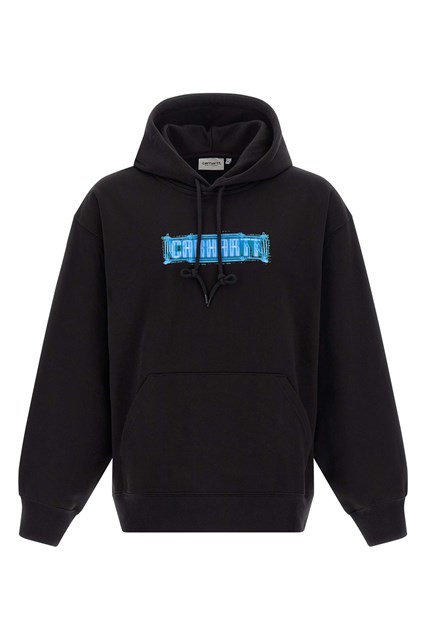 Felpa con cappuccio 'Electric Boogie' - Nero (S)