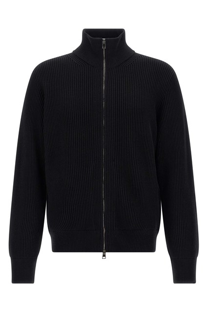 Cardigan coste - Nero (54 IT)