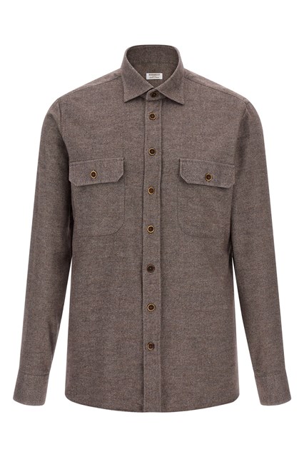 Camicia flanella - Marrone