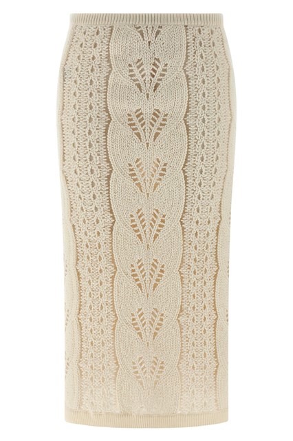 Gonna tricot - Bianco (40 IT)