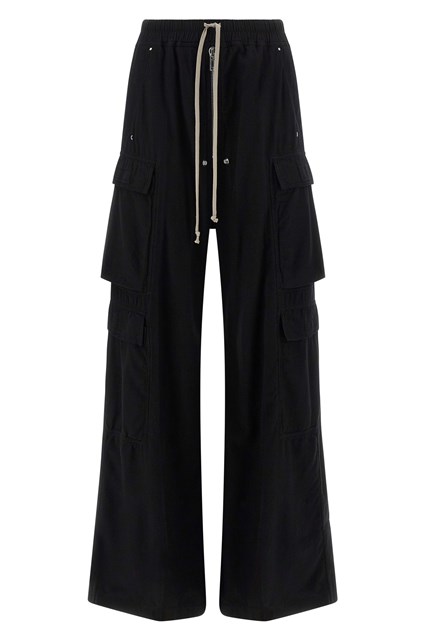 Pantalone 'Double Cargo Jumbo Belas' - Nero (XS)