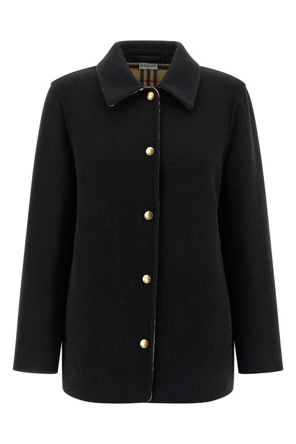 Giacca fodera Burberry Check, - Nero (8 UK)