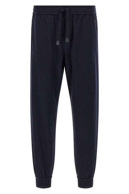 Jogging cotone e  cashmere - Blu (L)