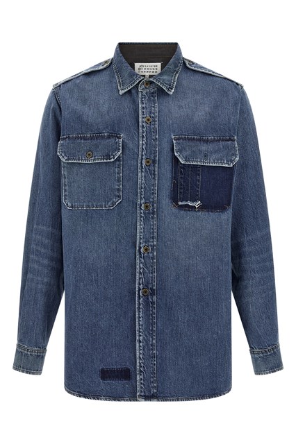 Camicia denim - Blu (39 cm)