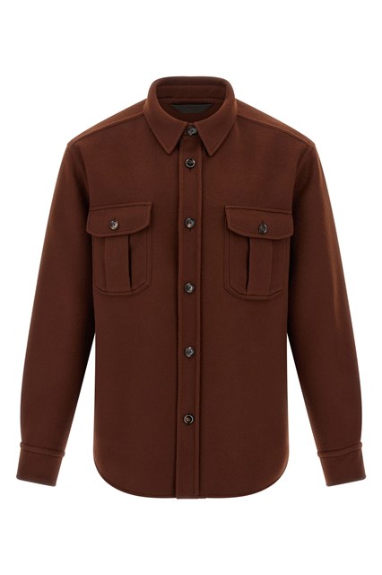 Overshirt 'Vagabond' - Marrone (L)