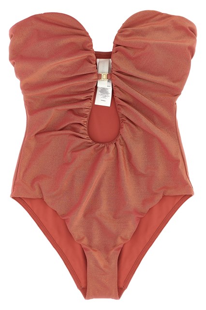 Costume intero 'Rhiannon Deep Plunge' - Rosa (1)