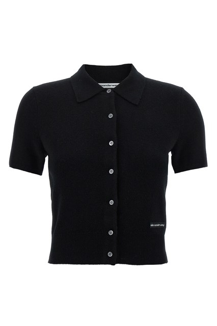 Cardigan polo - Nero (M)