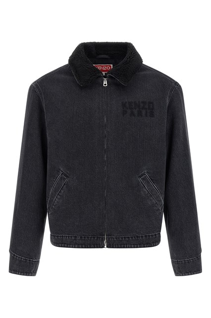 Giacca denim 'KENZO Happy Tiger' - Nero (XL)