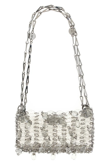 Borsa a spalla '1969 Nano Crystal Resin' - Argento (U)