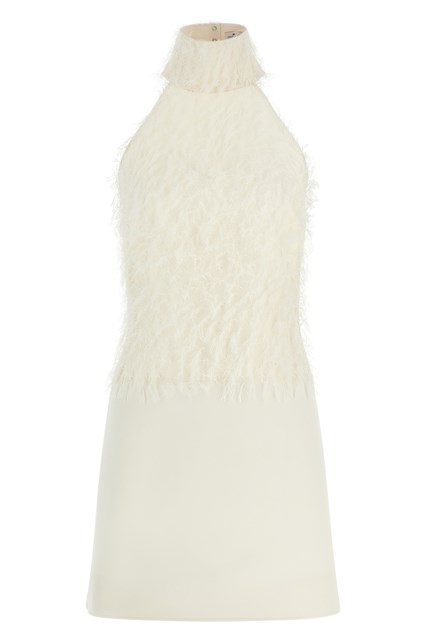 Abito inserto fils coupés - Bianco (36 FR)