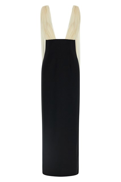 Abito 'Mara' - Bianco/Nero (44 IT)