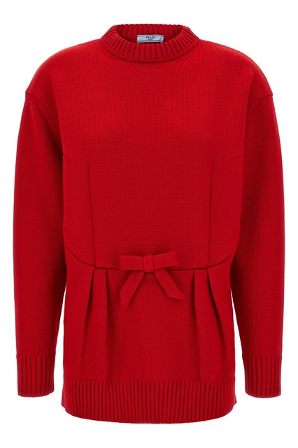 Maglione fiocco - Rosso (36 IT)
